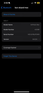 airpods max black 7C35