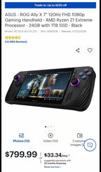 ASUS ROG Ally X 8V13