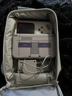 鈥淣ew鈥?Nintendo 3DS XL SNES Edition W/ Charging Cord Excellent Condition Mint