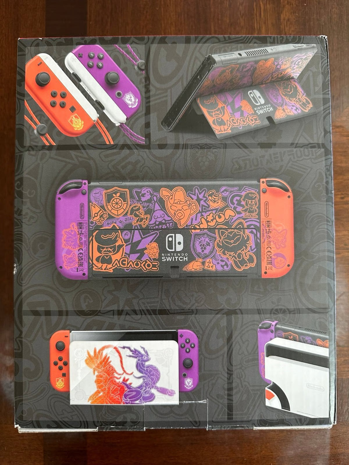 New Nintendo Switch OLED Pokemon Scarlet & Violet Special Edition US version 1M66