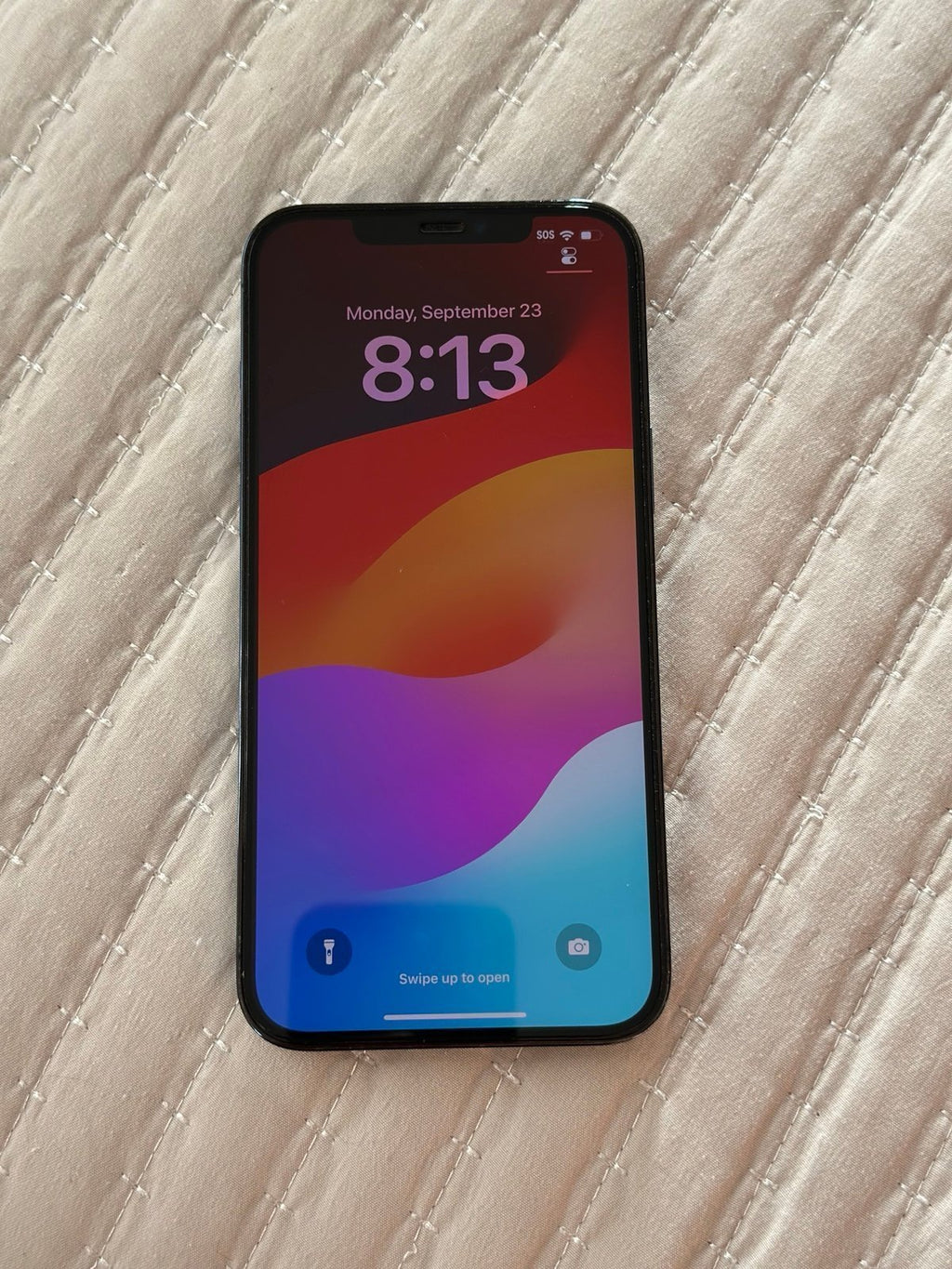 Apple iPhone 12 Pro Max 256 GB in Pacific Blue 8X21