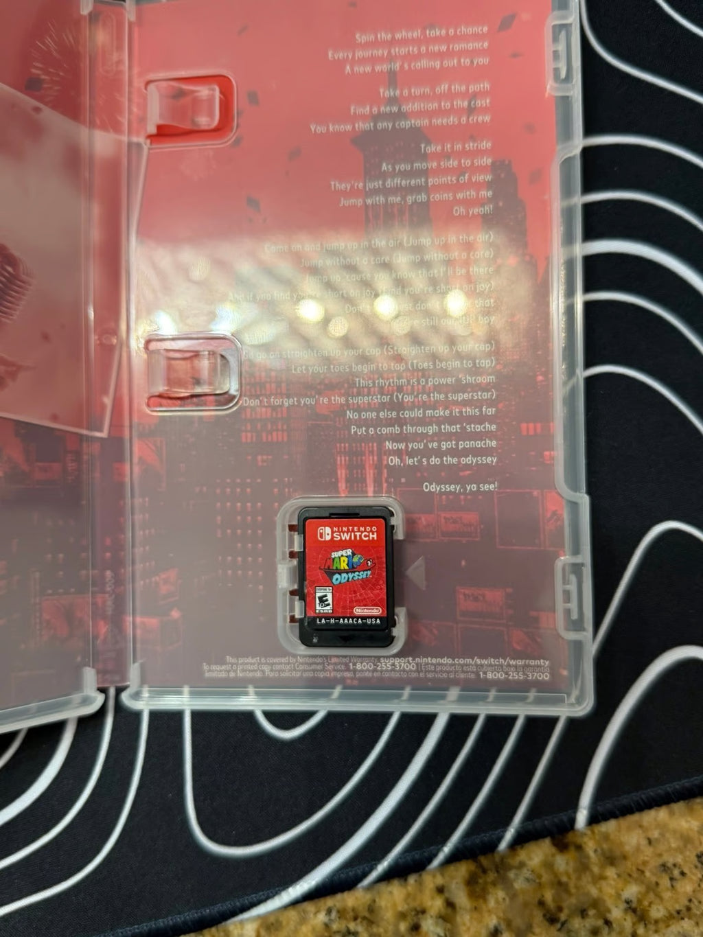 Nintendo switch 6V87