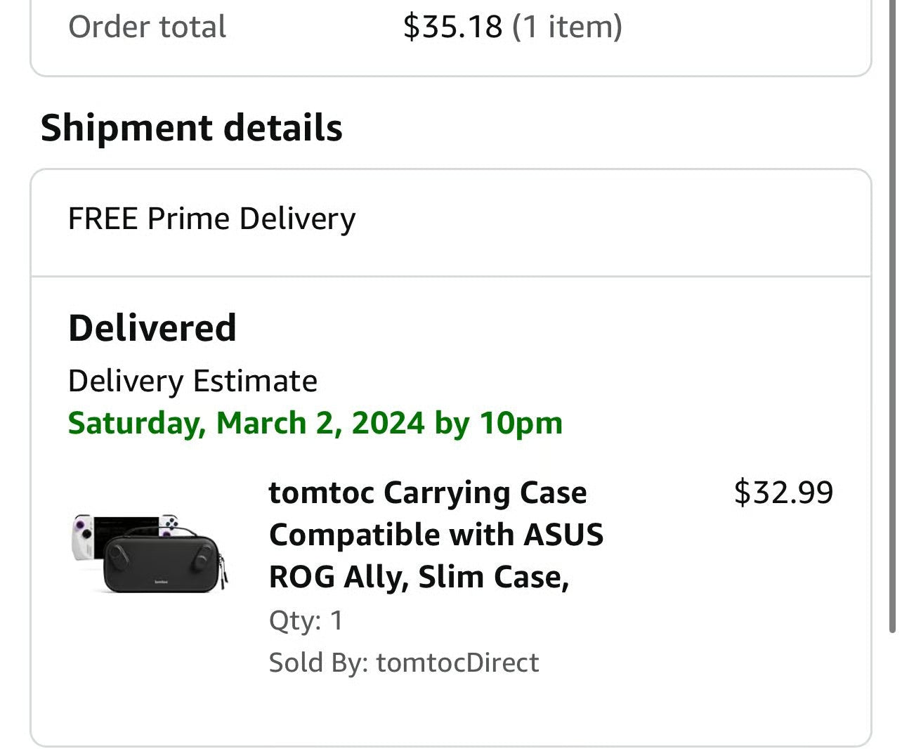 ASUS rog ally z1 extreme w/ Accessories MINT CONDITION 7F71