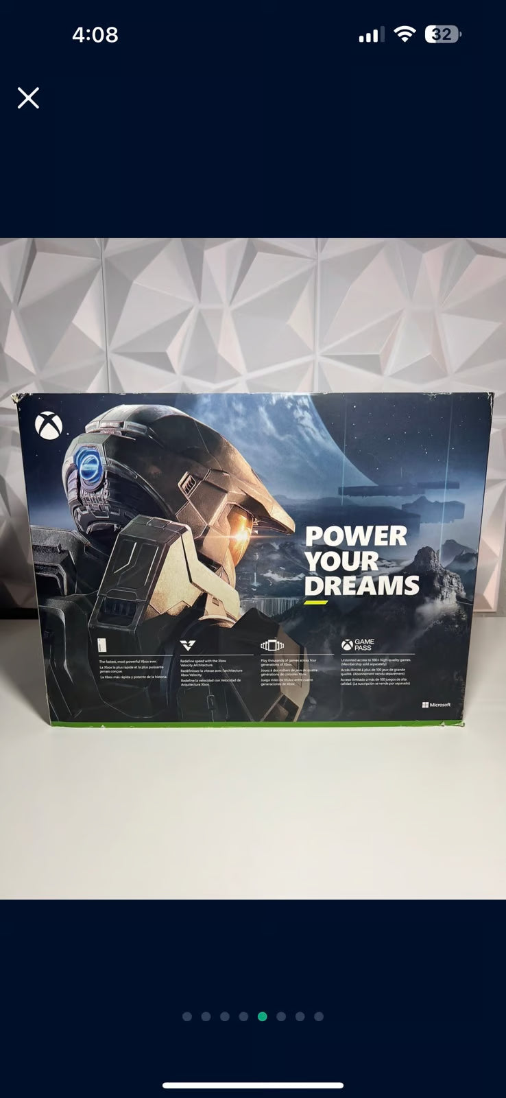 Xbox series x Halo edition console 6D38