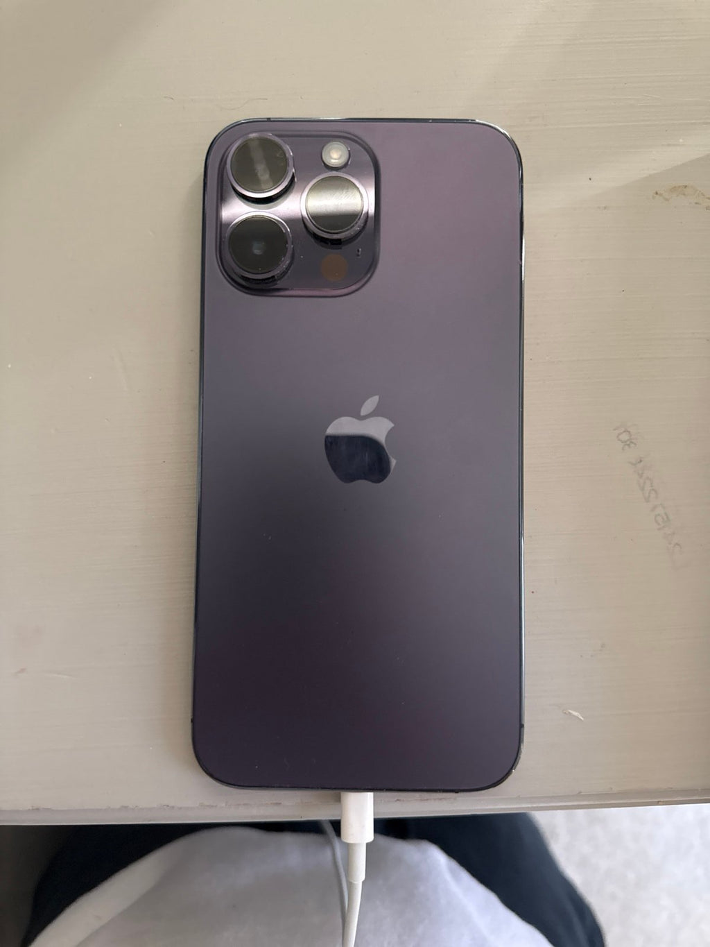 iPhone 14 Pro Max Deep Purple 128gb unlocked for any carried 7W27