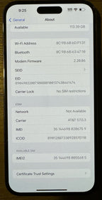 iPhone 14 Pro Max 1N62