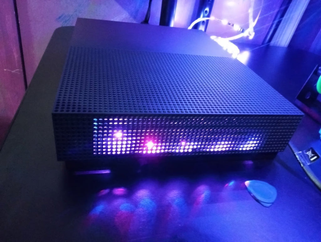 Xbox One S console Purple Fortnite Edition 3D17