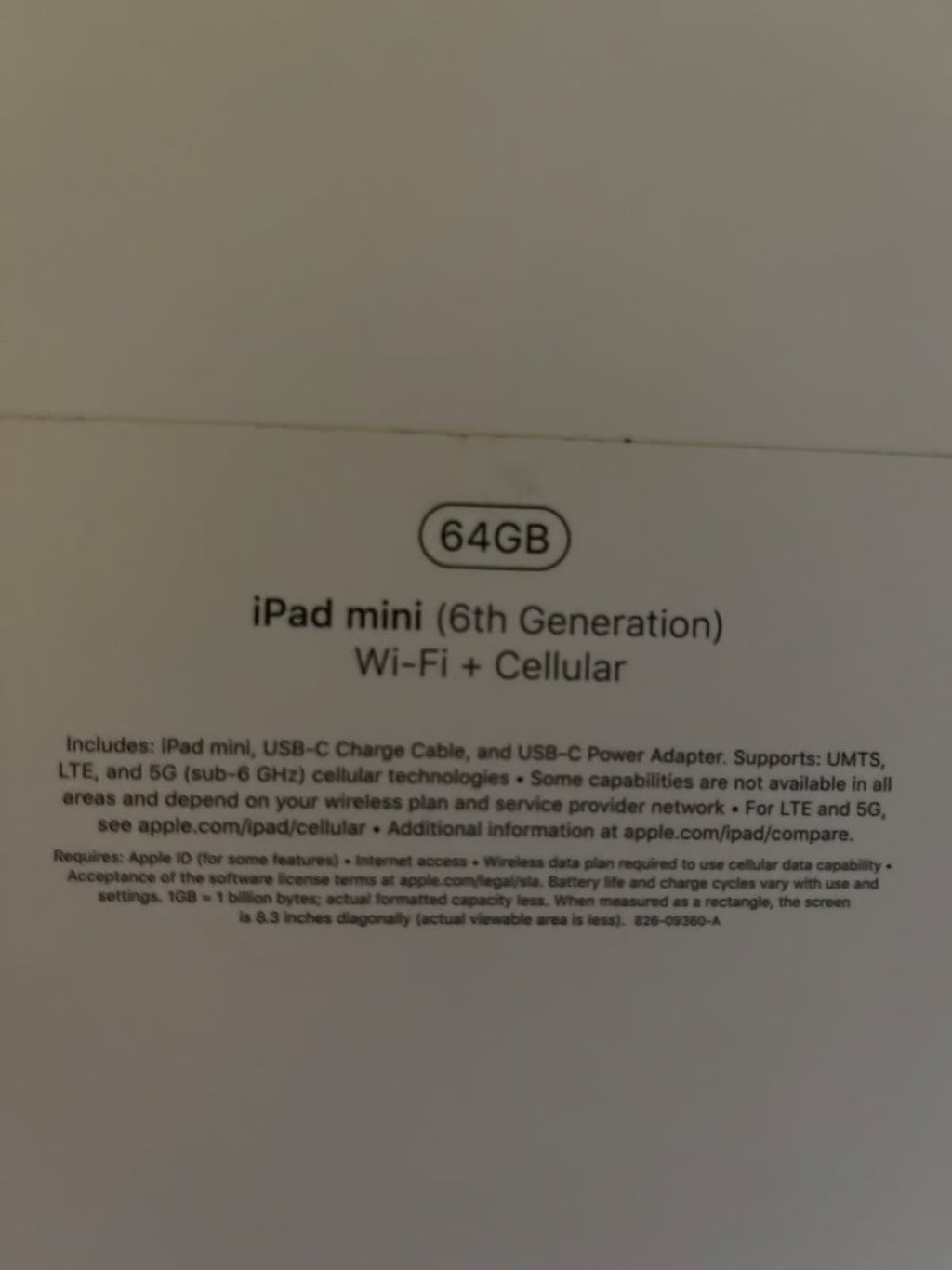Apple iPad mini purple 7Y91