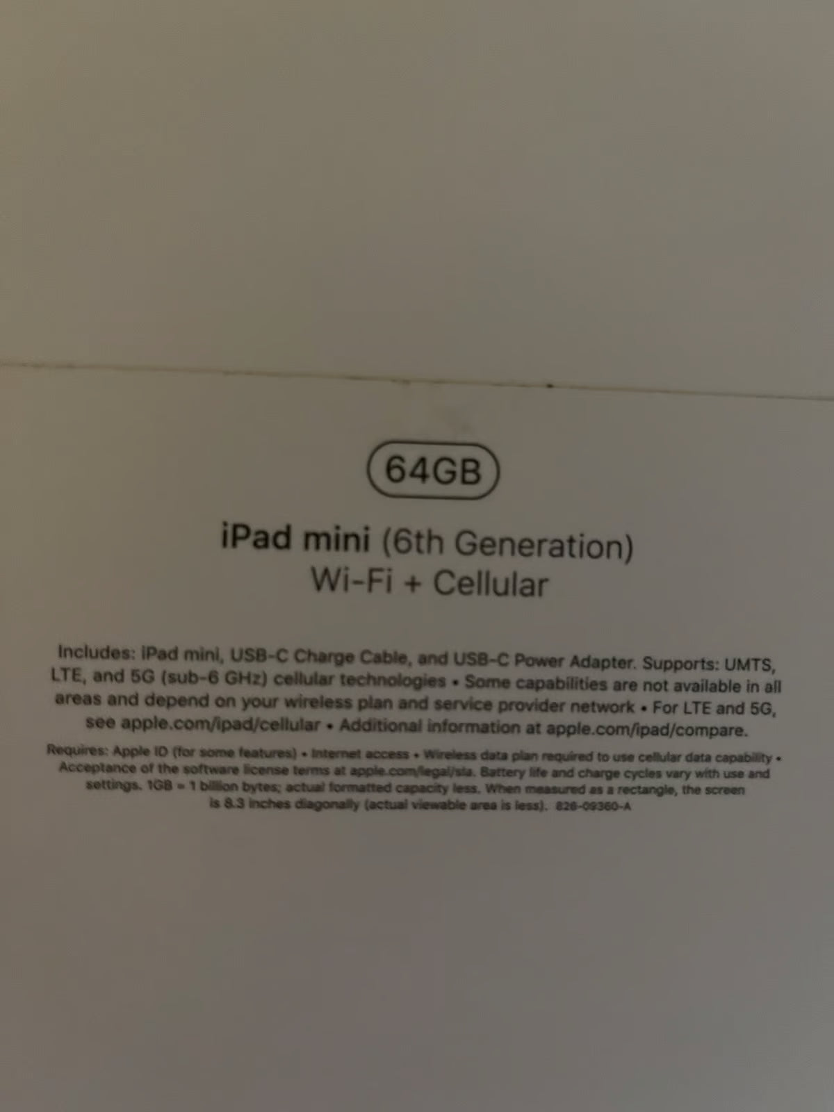 Apple iPad mini purple 7Y91
