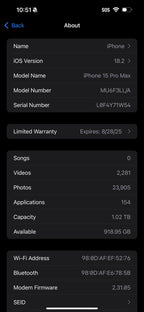 iPhone 15 Pro Max 1 TB 9T39