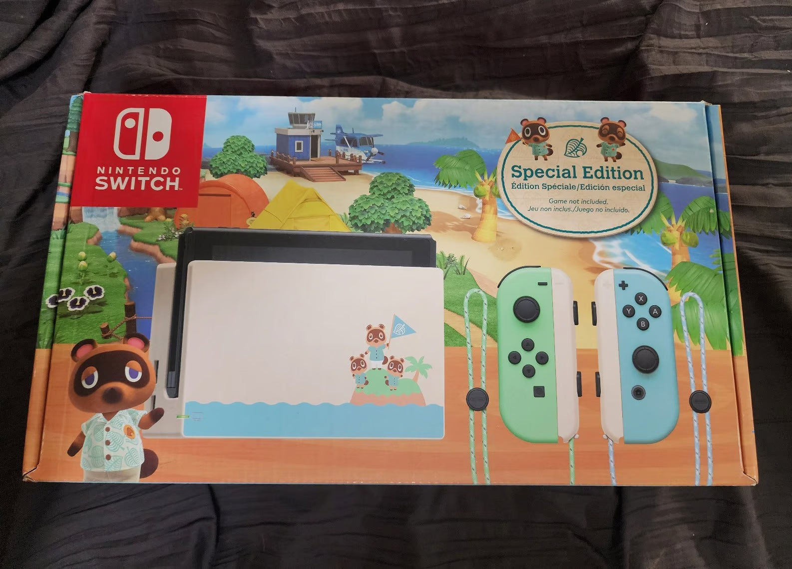 Brand New Limited Edition Animal Crossing Nintendo Switch Console 3W37