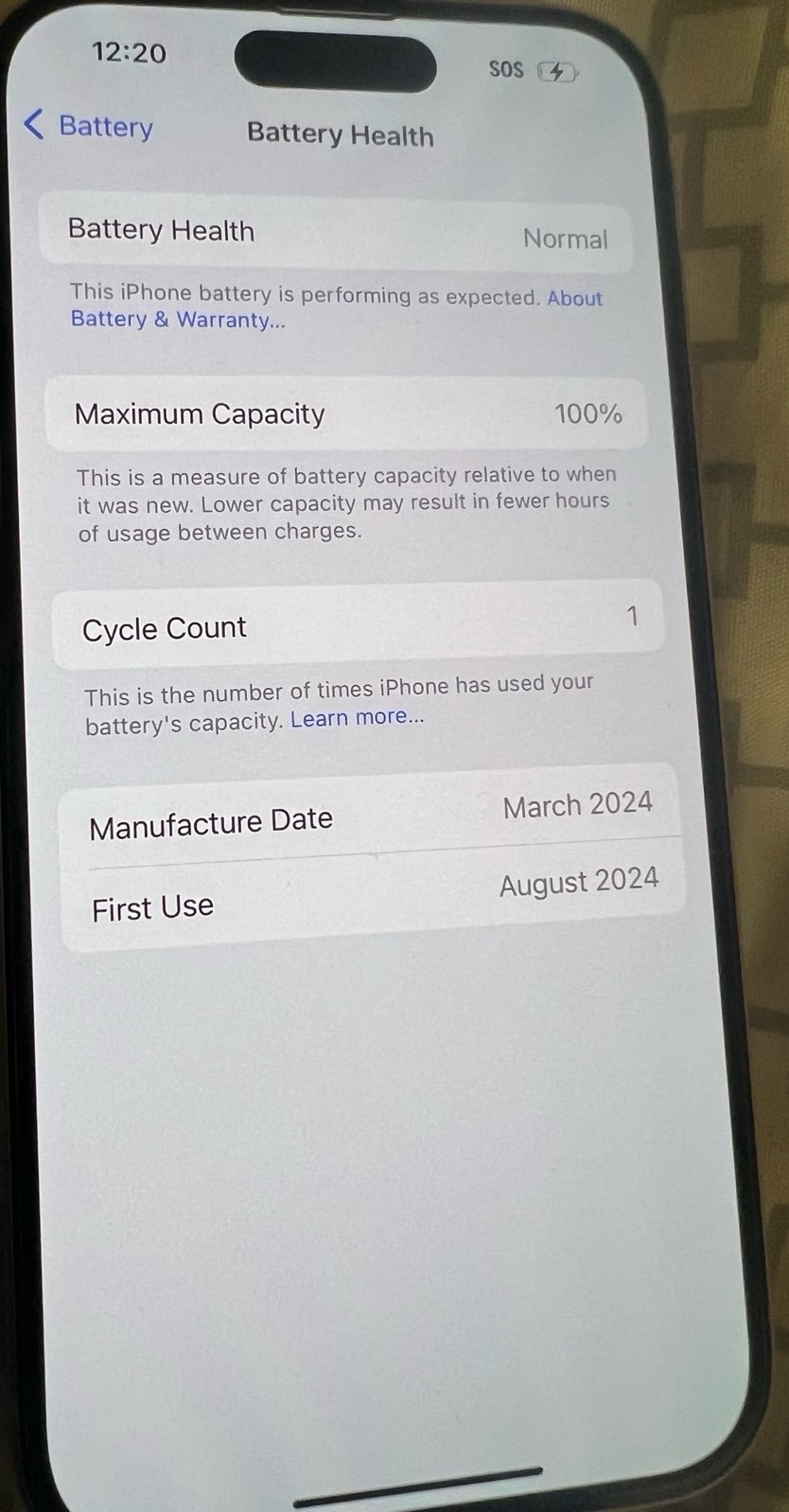 iPhone 15 128 gb pink 5W18
