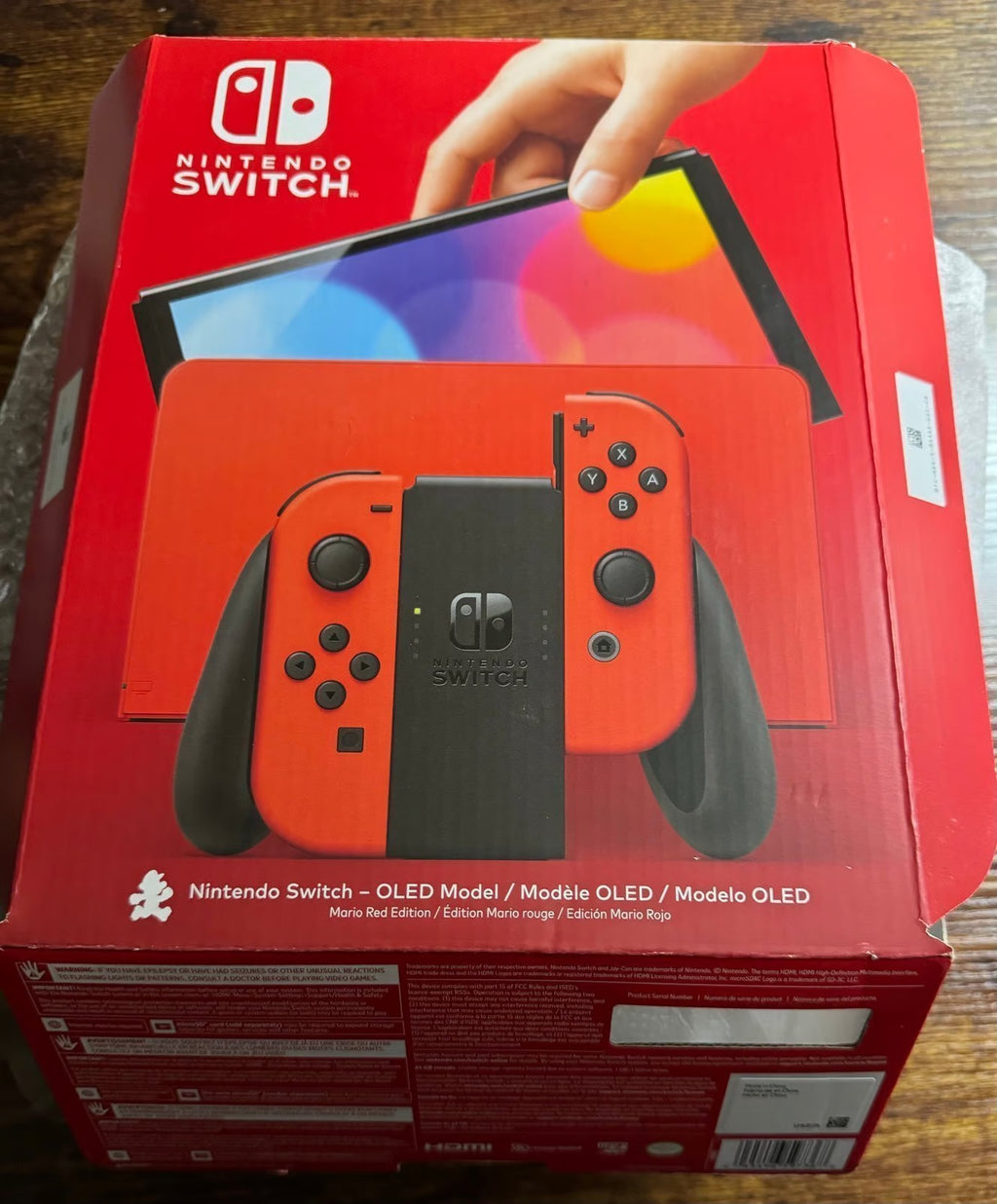 Nintendo Switch Mario Red Edition Oled 2T66