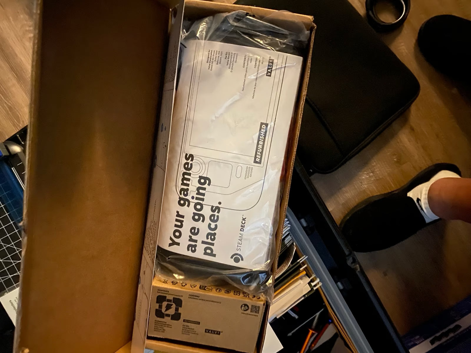 512GB VALVE STEAM DECK refurbished certified 9R71