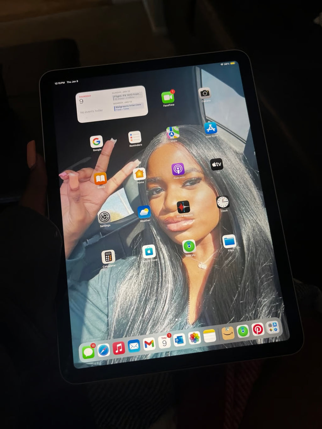 iPad Air 2024 11in Starlight 2U75