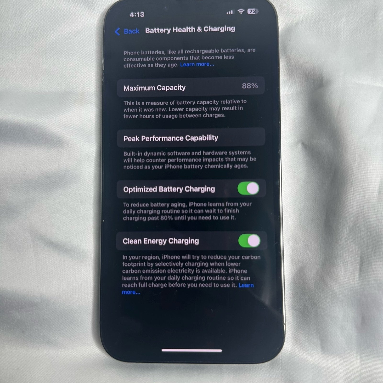 Apple iPhone 13 Pro 128 GB in Graphite for Unlocked 2G76