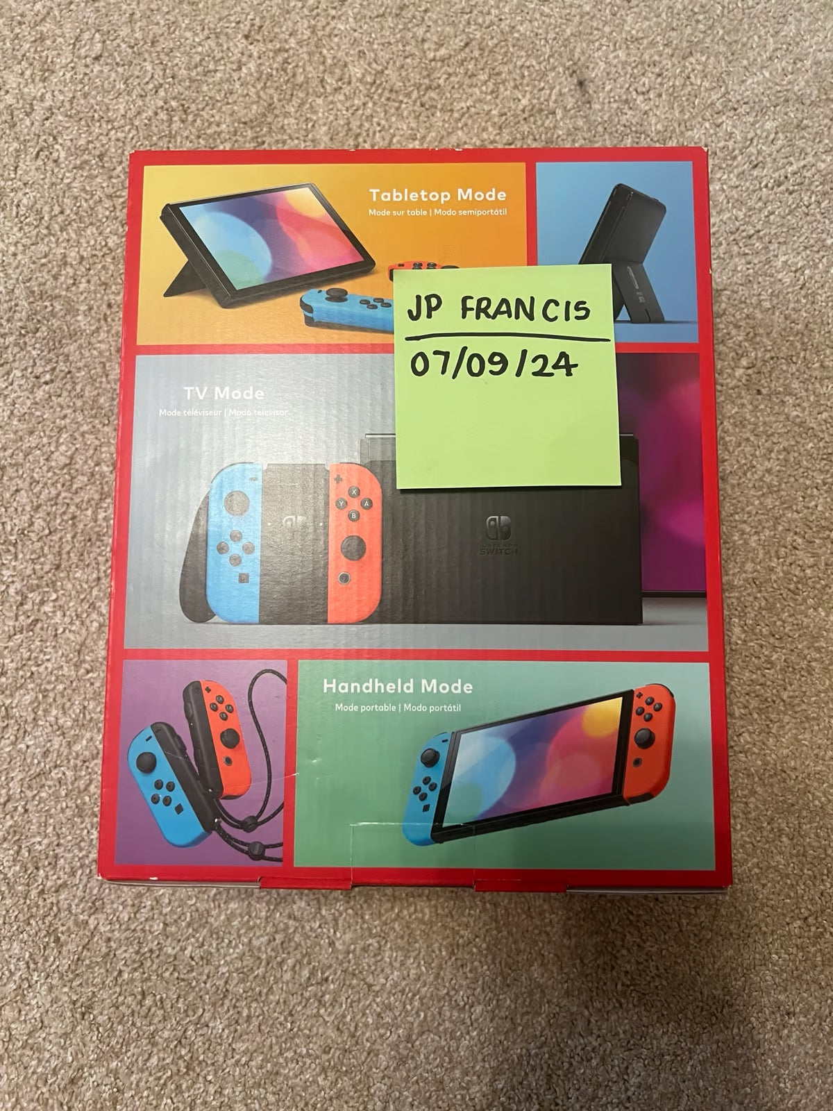 Nintendo switch oled console 8M61