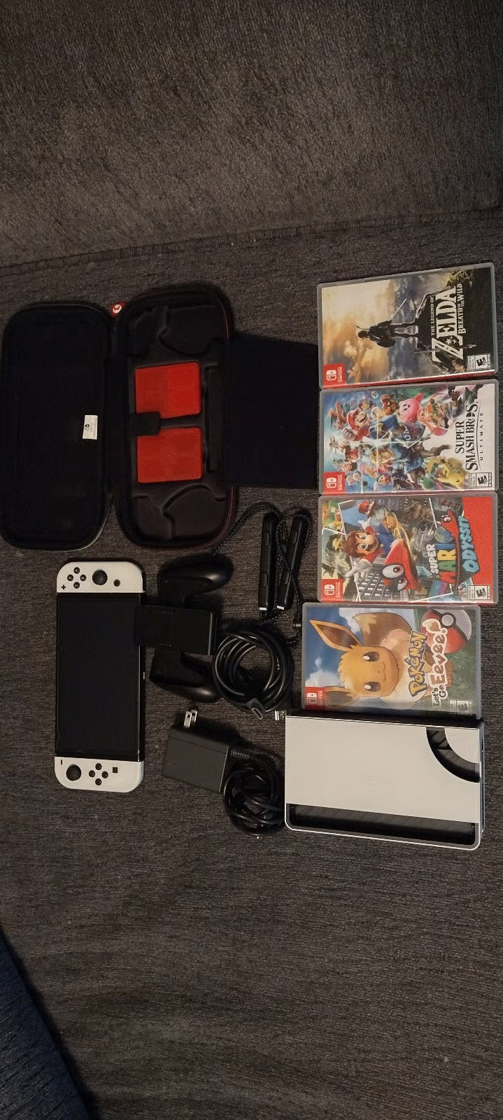 OLED Nintendo switch bundle 3B82