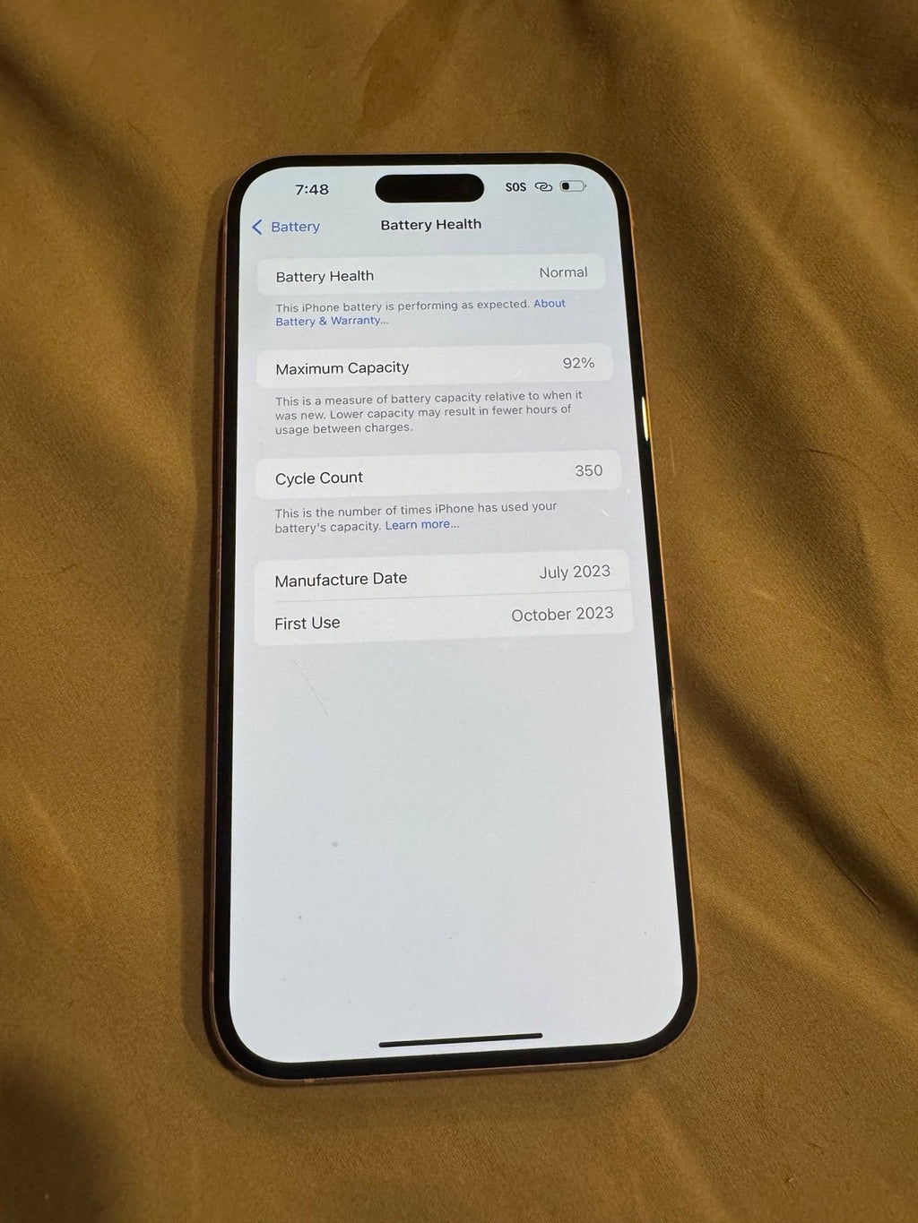 IPhone 15 Plus 128GB UNLOCKED 5Z29