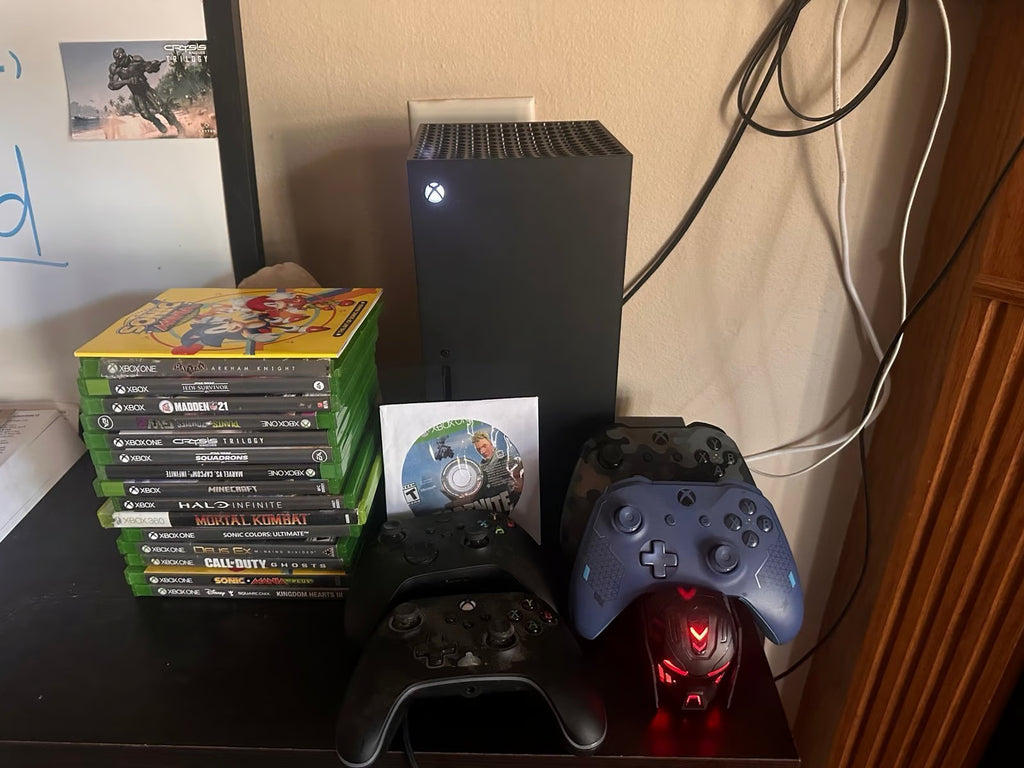 Xbox Series X 1tb HUGE BUNDLE!!!!!!!! 6Y23