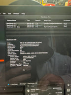 MacBook Pro 16 inch 2019 8-Core Intel i9 AMD Radeon Pro 5500M 1TB Retina display 3P19