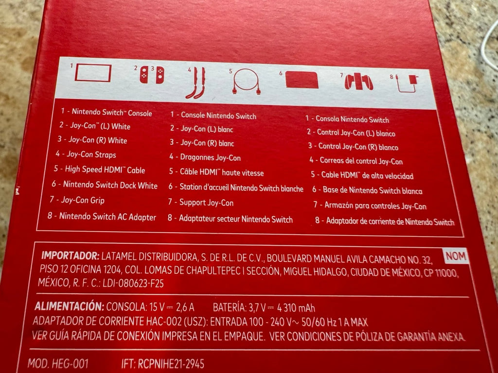 Brand New! Nintendo Switch OLED 1N86