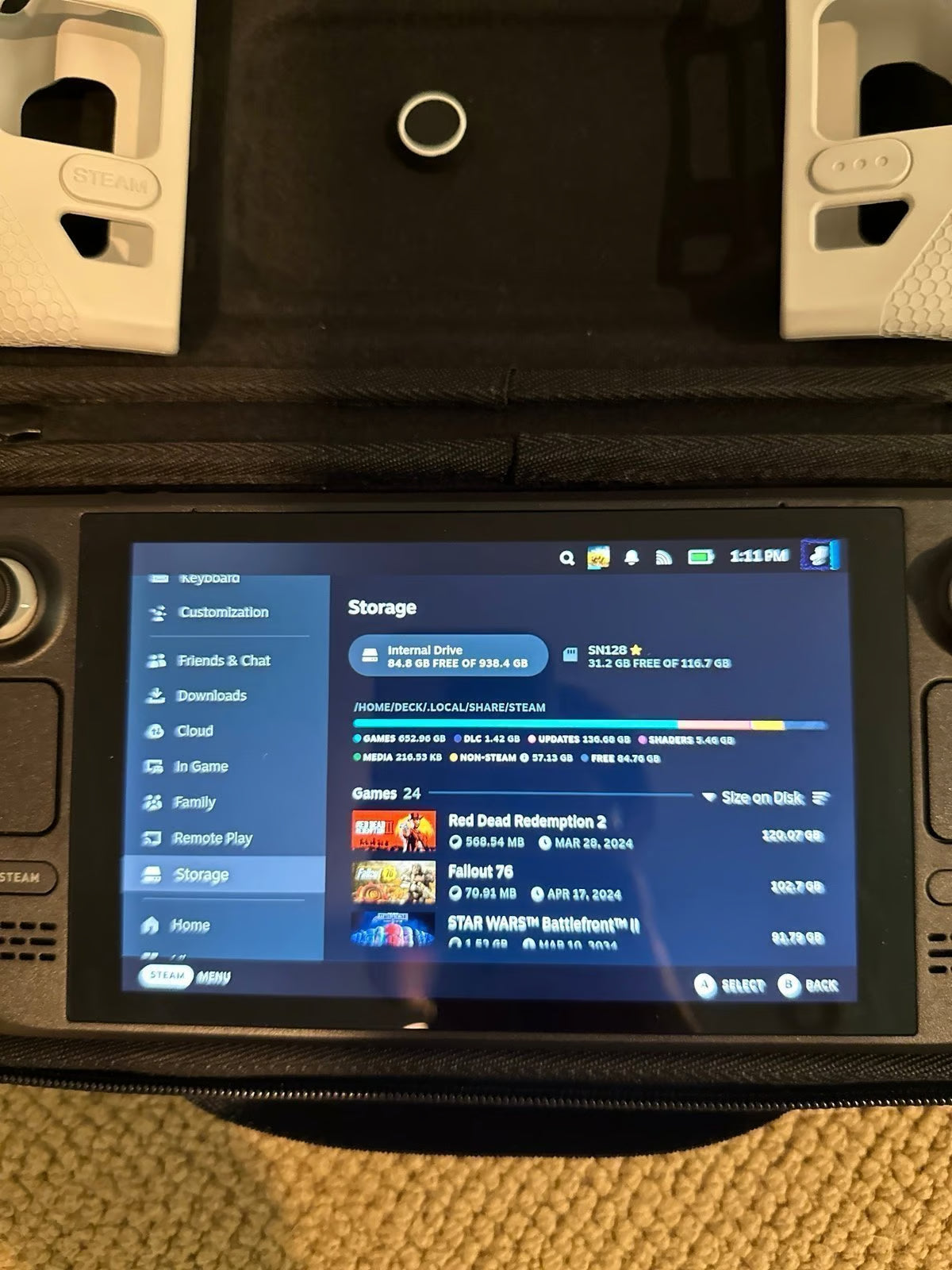 Steam Deck LCD 1tb 6J57