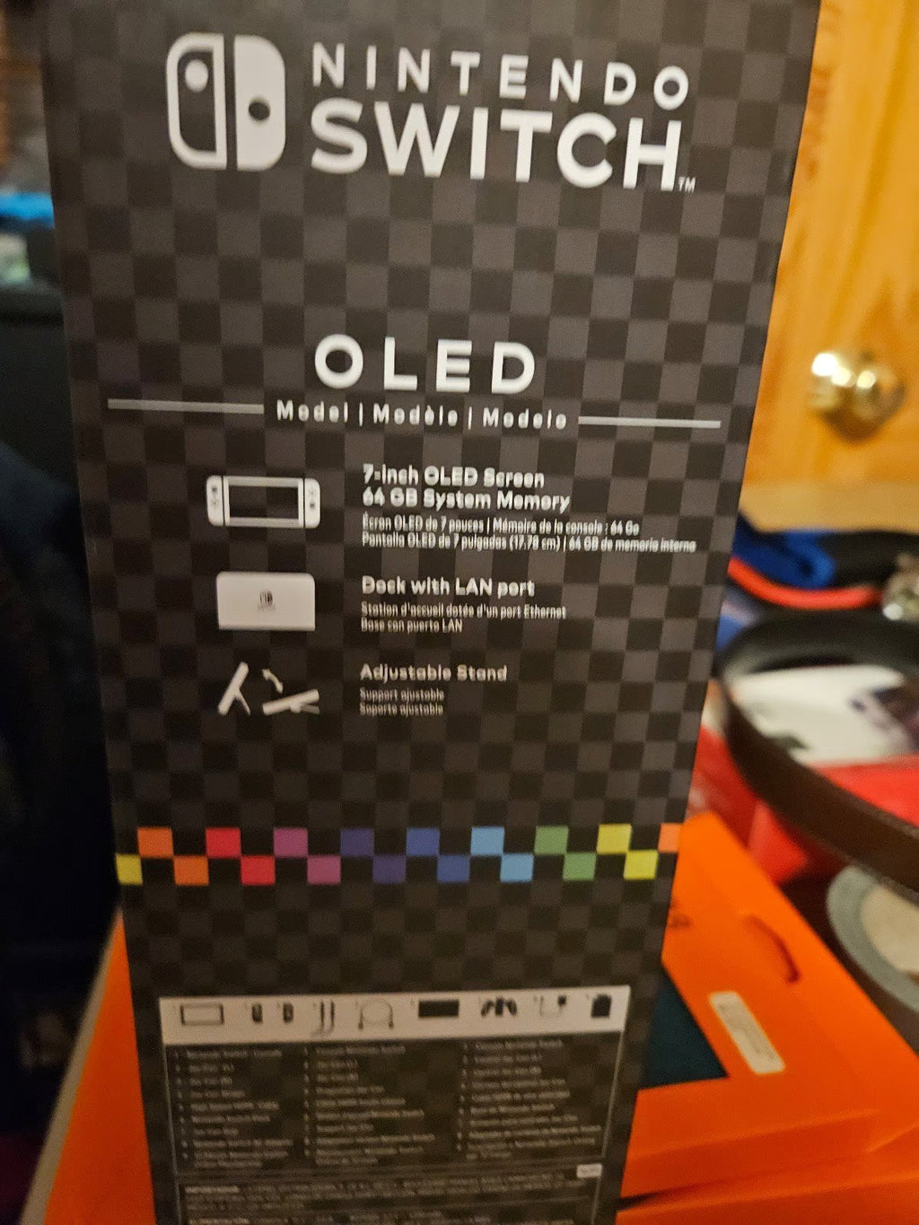 Nintendo Switch OLED Mario Kart Online Bundle 3X71