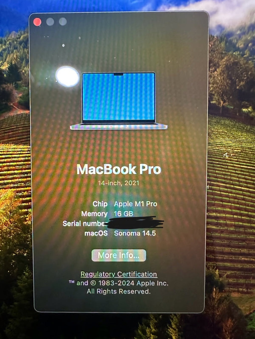 14 inch MacBook Pro 2021 2Q35