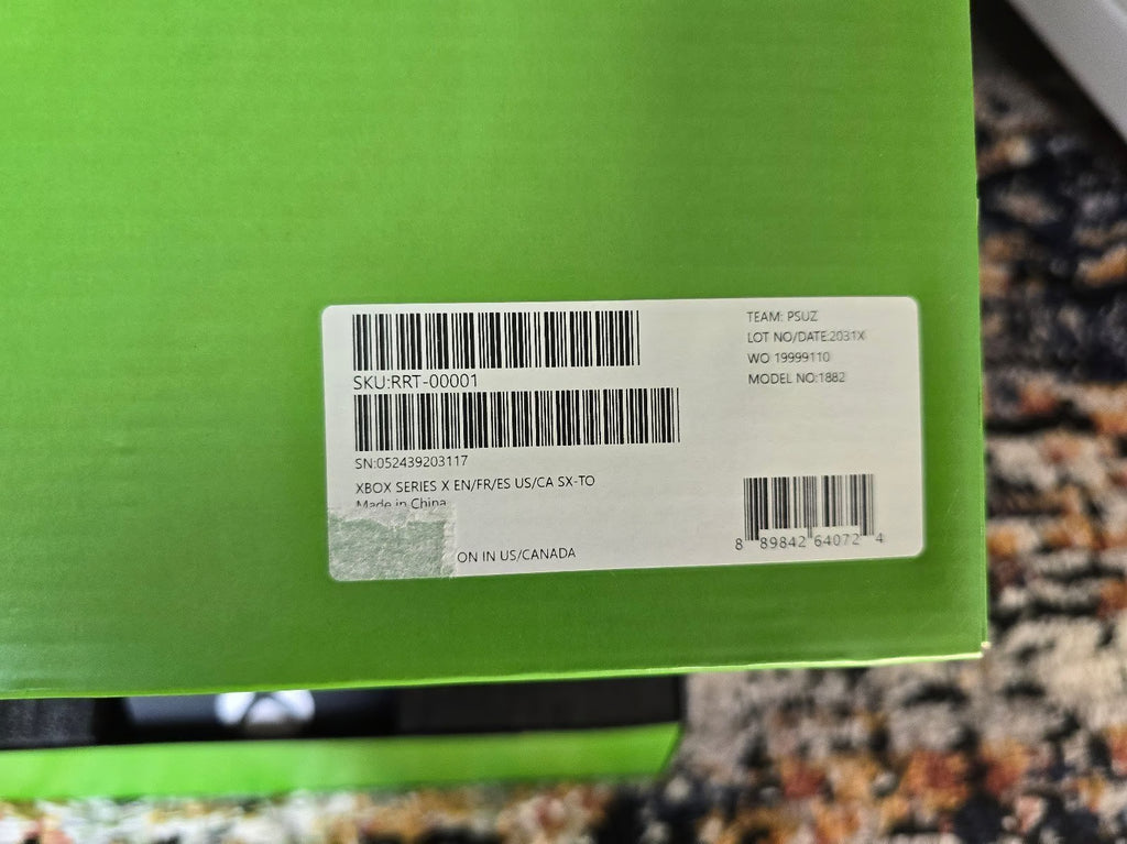 Microsoft Xbox Series X 1TB Console Black 1Z92