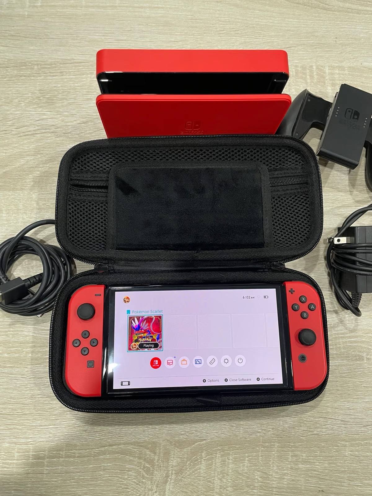 Nintendo switch oled mario edition 1O11