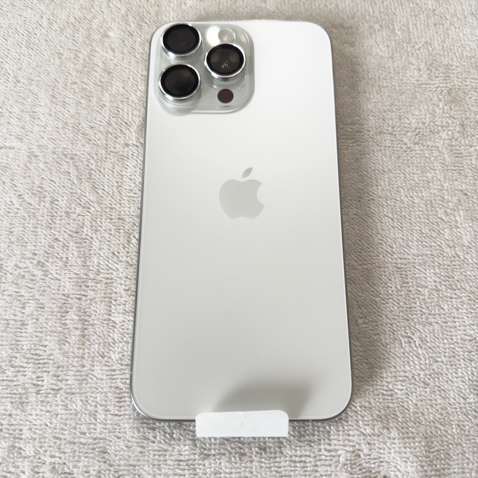 Apple iPhone 15 Pro Max - 256GB - Titanium White (Factory Unlocked) NEW! 6K86