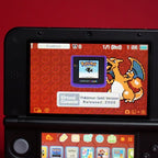 Nintendo 3DS XL Pok茅mon Center Charizard Edition W/ 32GB, Charger & 70+ Games