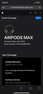 Airpods Max Silver 2R38