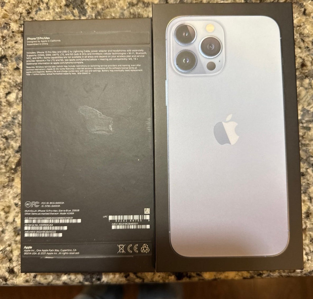 iPhone 13 Pro Max Sierra Blue 256 GB Apple 7N71