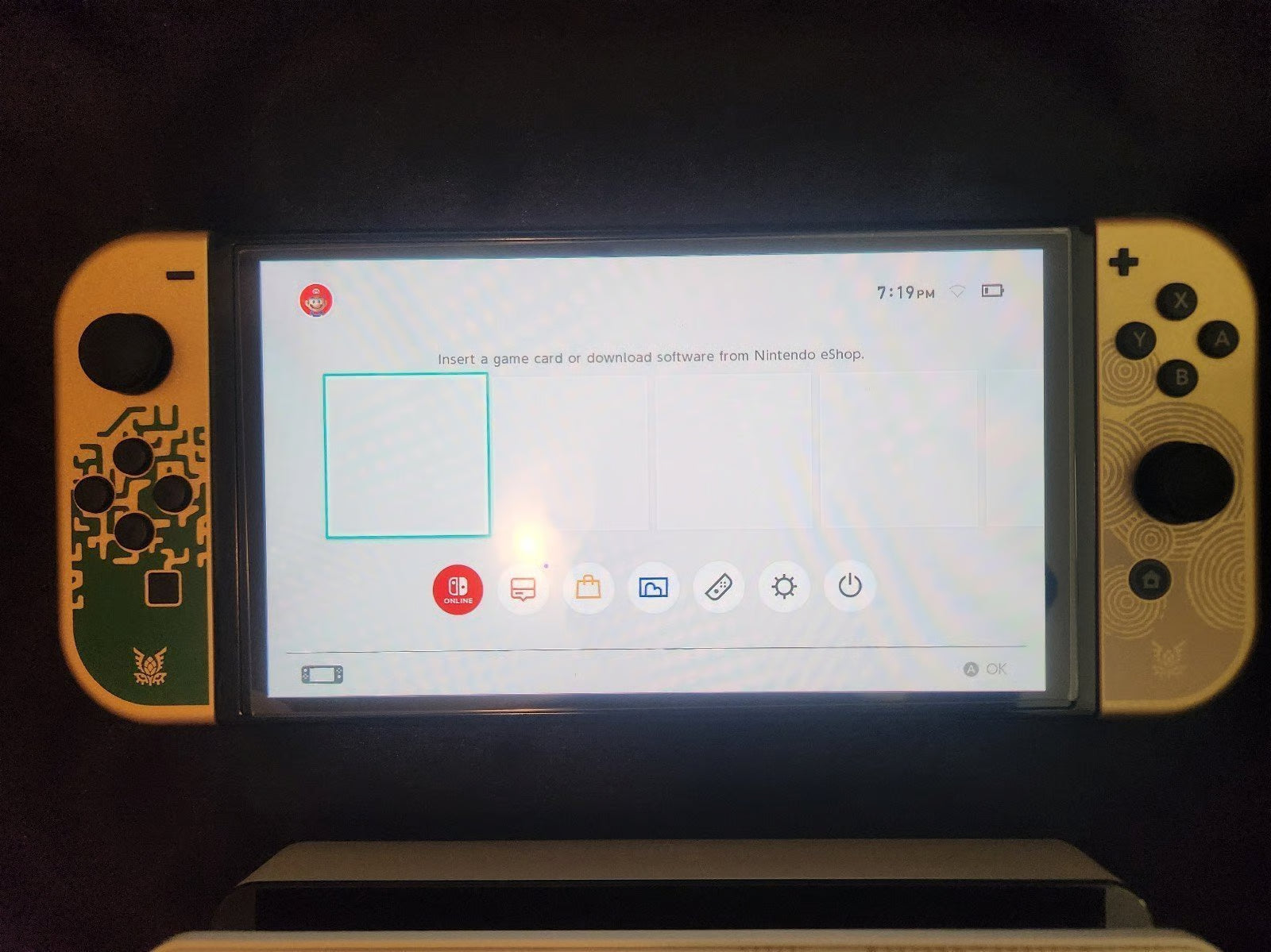 Zelda Tears of The Kingdom Nintendo Switch OLED 5C15