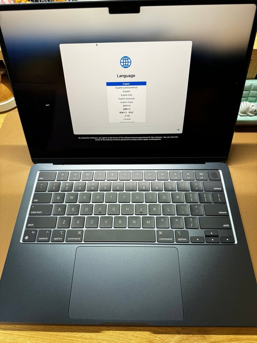 2024 M3 MacBook Air 13鈥?8Gb 256GB midnight 3W81