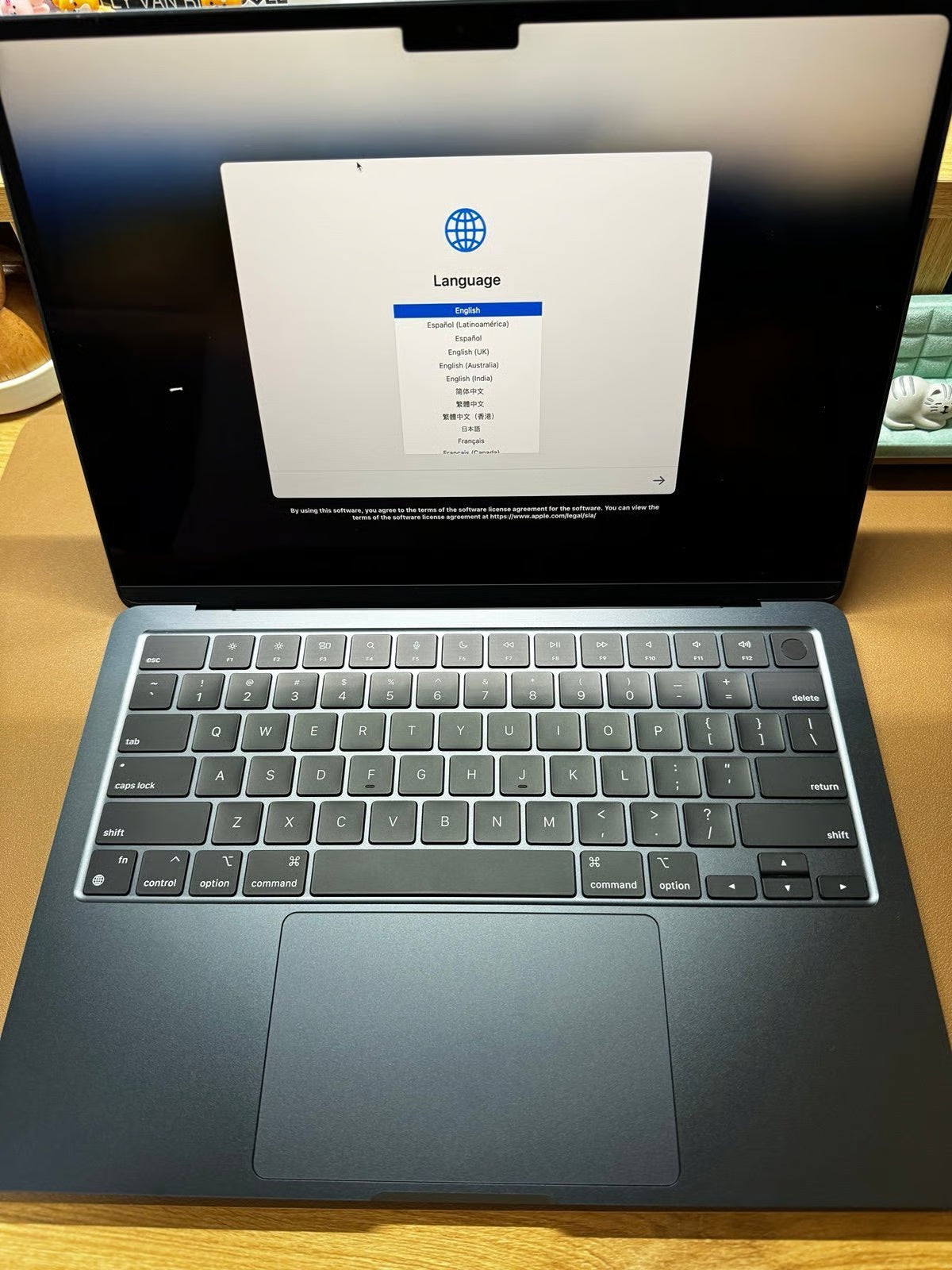 2024 M3 MacBook Air 13鈥?8Gb 256GB midnight 3W81