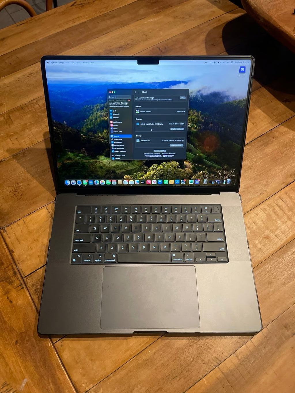 Apple M3 Max Macbook Pro Nov 2023 16鈥?36GB GPU 1TB SSD - Space Black 5Z73