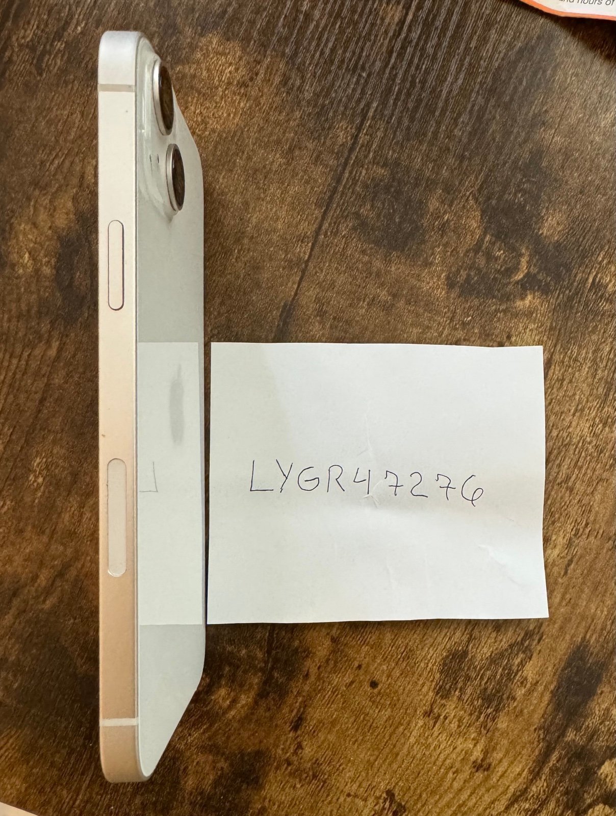 Apple iPhone 14 Plus 256 GB in Starlight (UNLOCKED) 1X55