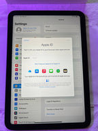 Apple iPad Mini 6th Generation 64 GB in Black CELLULAR VERIZON 8D15