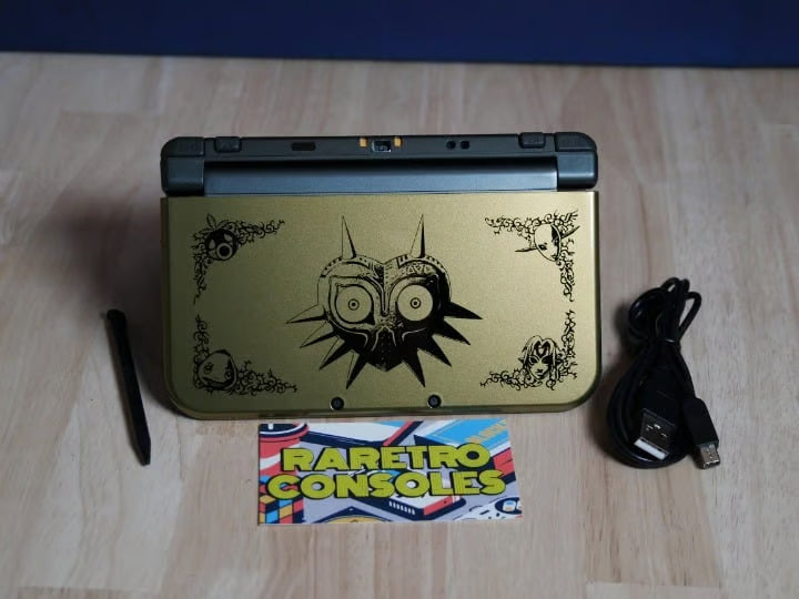 Dual IPS New Nintendo 3DS XL The Legend of Zelda: Majora's Mask W/ 32GB & Games