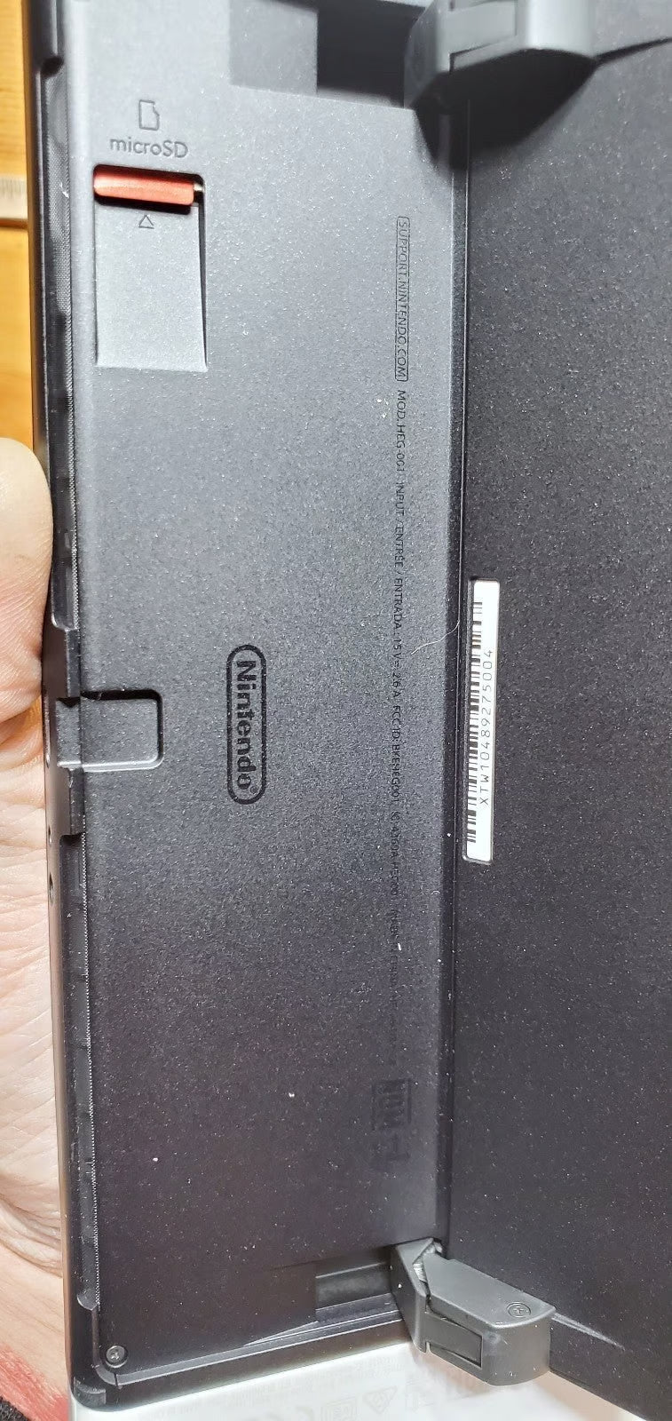 7 Inch Nintendo Switch OLED 64GB Internal Memory with Glowing Mushroom Case 2D98