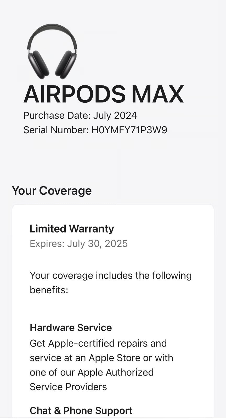 Airpods Max Space Grey 2V95