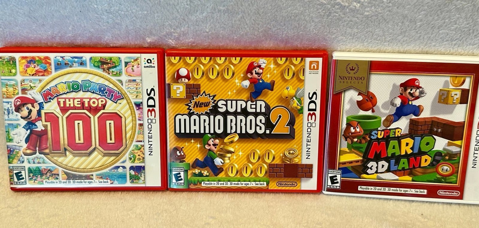 Nintendo 3DS XL Galaxy + 9 Game Bundle