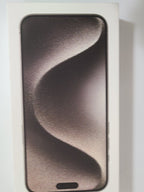 NEW in box IPhone 15 Pro max Natural Titanium LOCKED 7O29