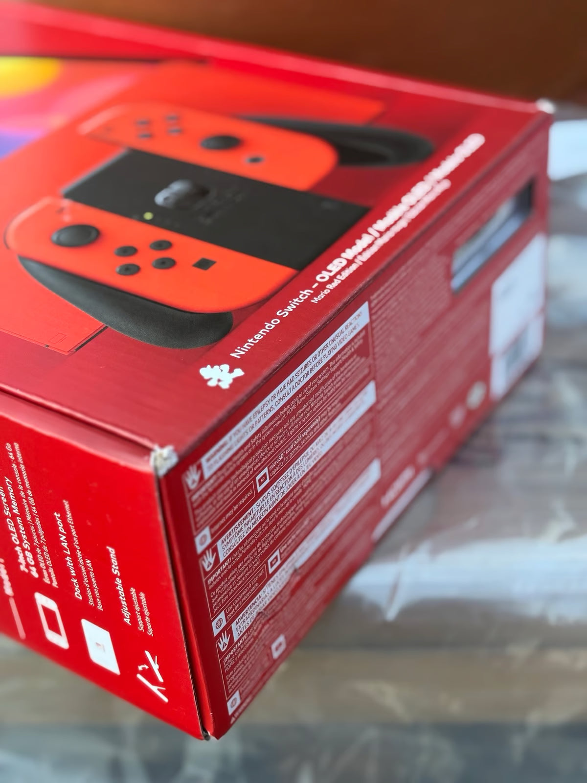 Nintendo Switch OLED with Red Console Limited Edition 9F88