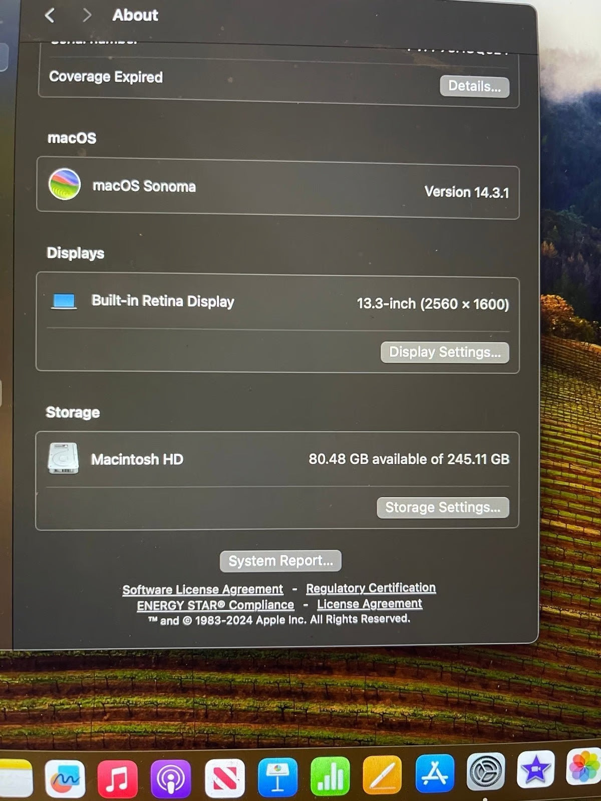 MacBook Air M1 2020 6Q87