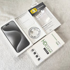 Apple iPhone 15 Pro Max - 256GB - Titanium White (Factory Unlocked) NEW! 6K86