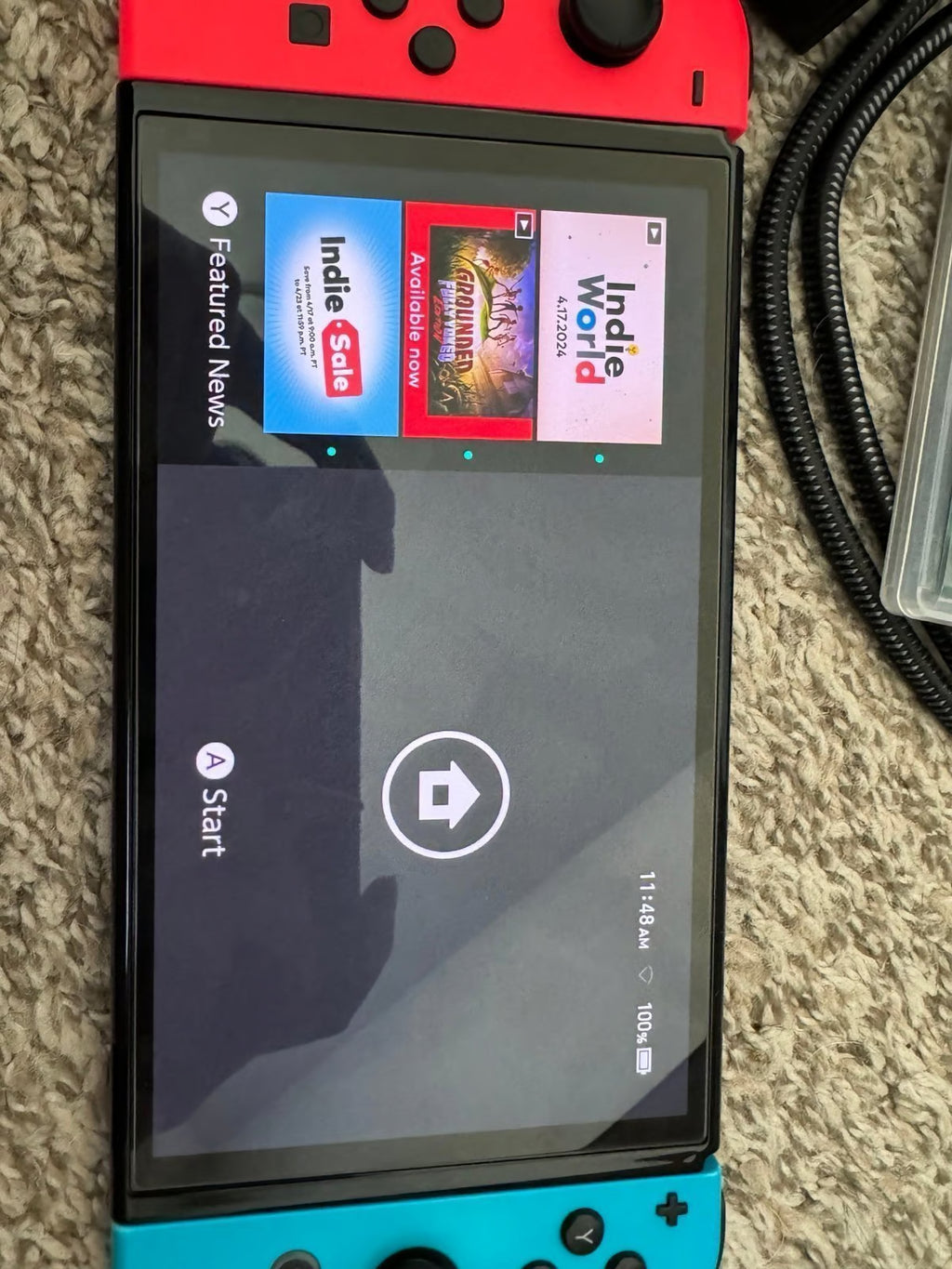 Nintendo switch oled splatoon 3 edition 3J88